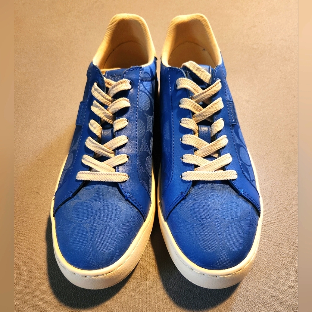 Blue Coach Sneakers